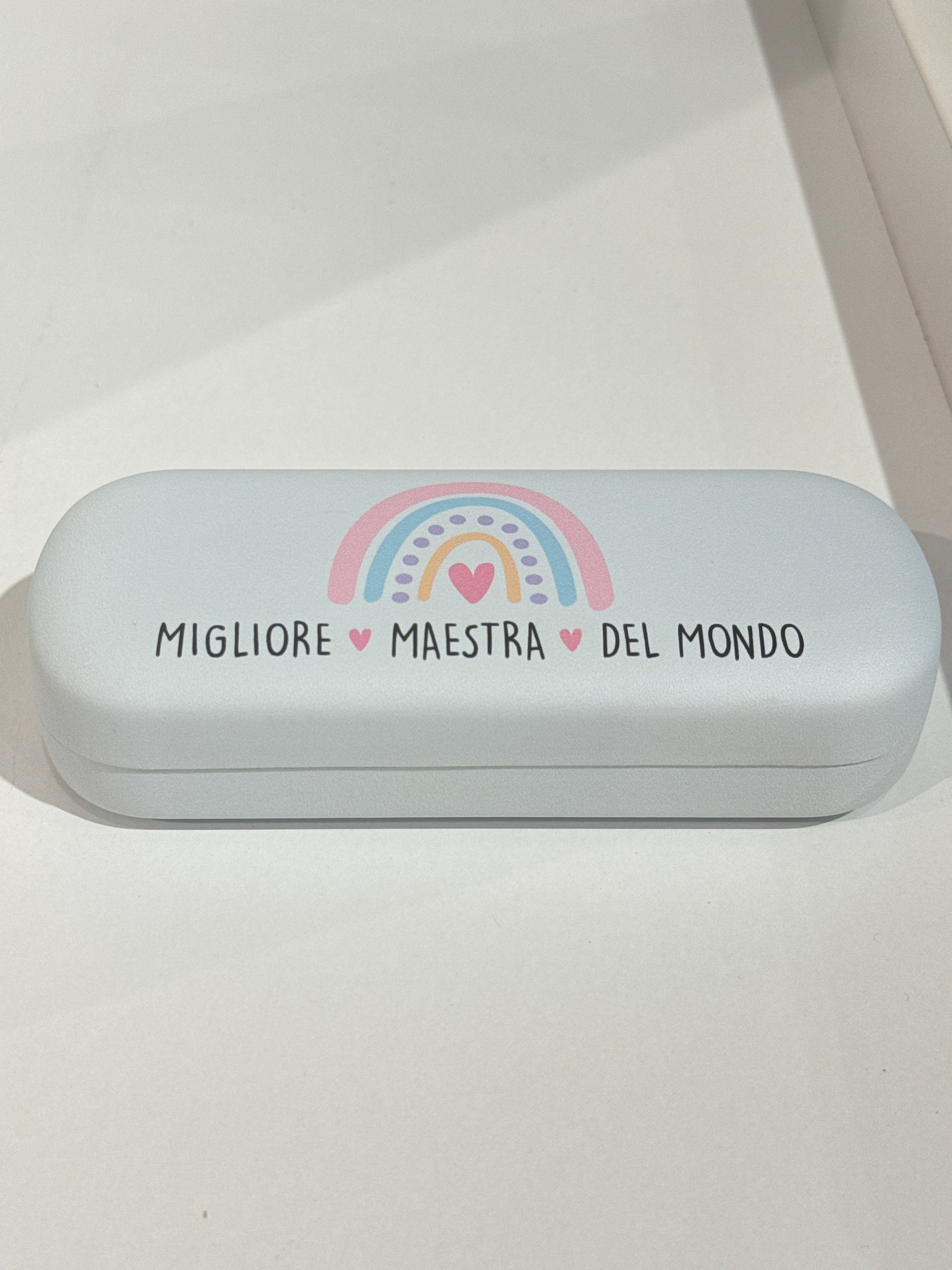 Porta occhiali verde