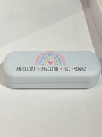 Porta occhiali verde