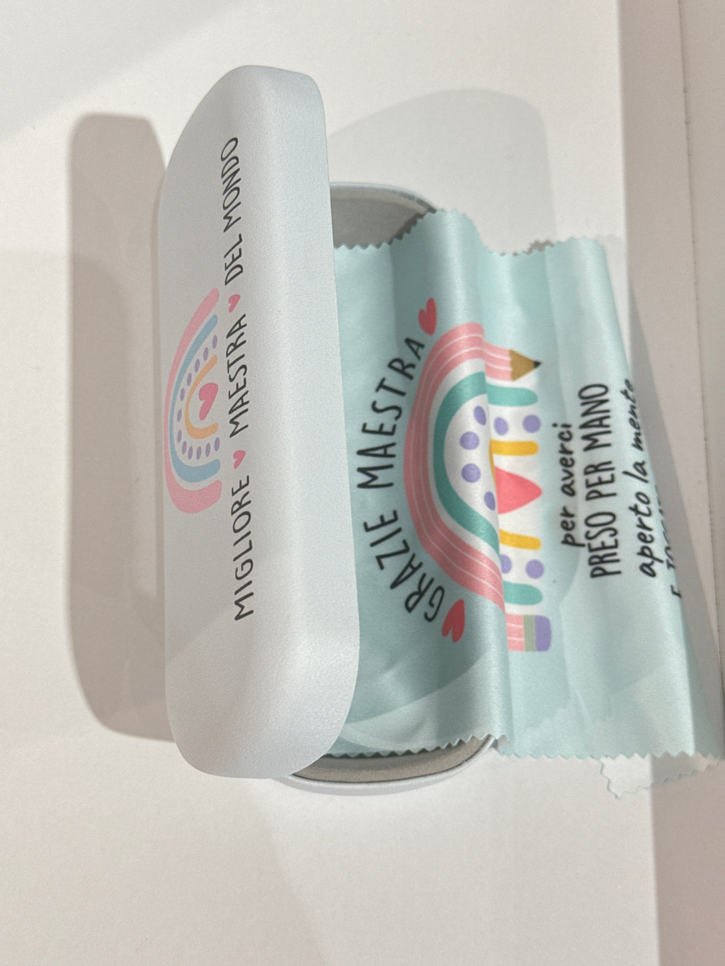 Porta occhiali verde