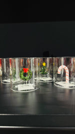 Set 6 bicchieri Natalizi