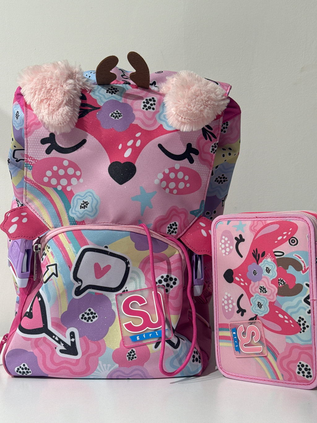 Zaino sdoppiabile big Sj +astuccio 3 zip