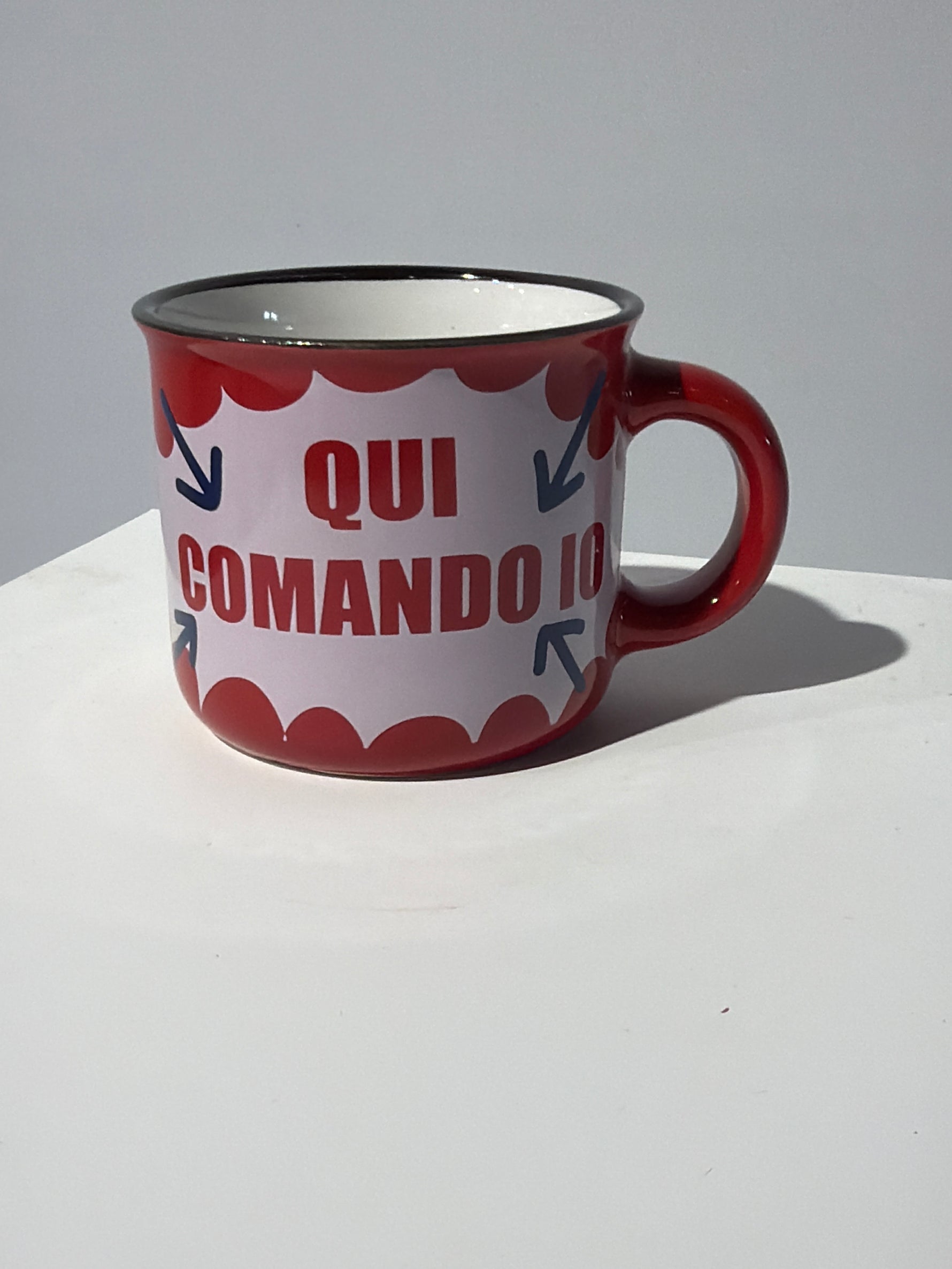 Tazzina “Qui comando io”