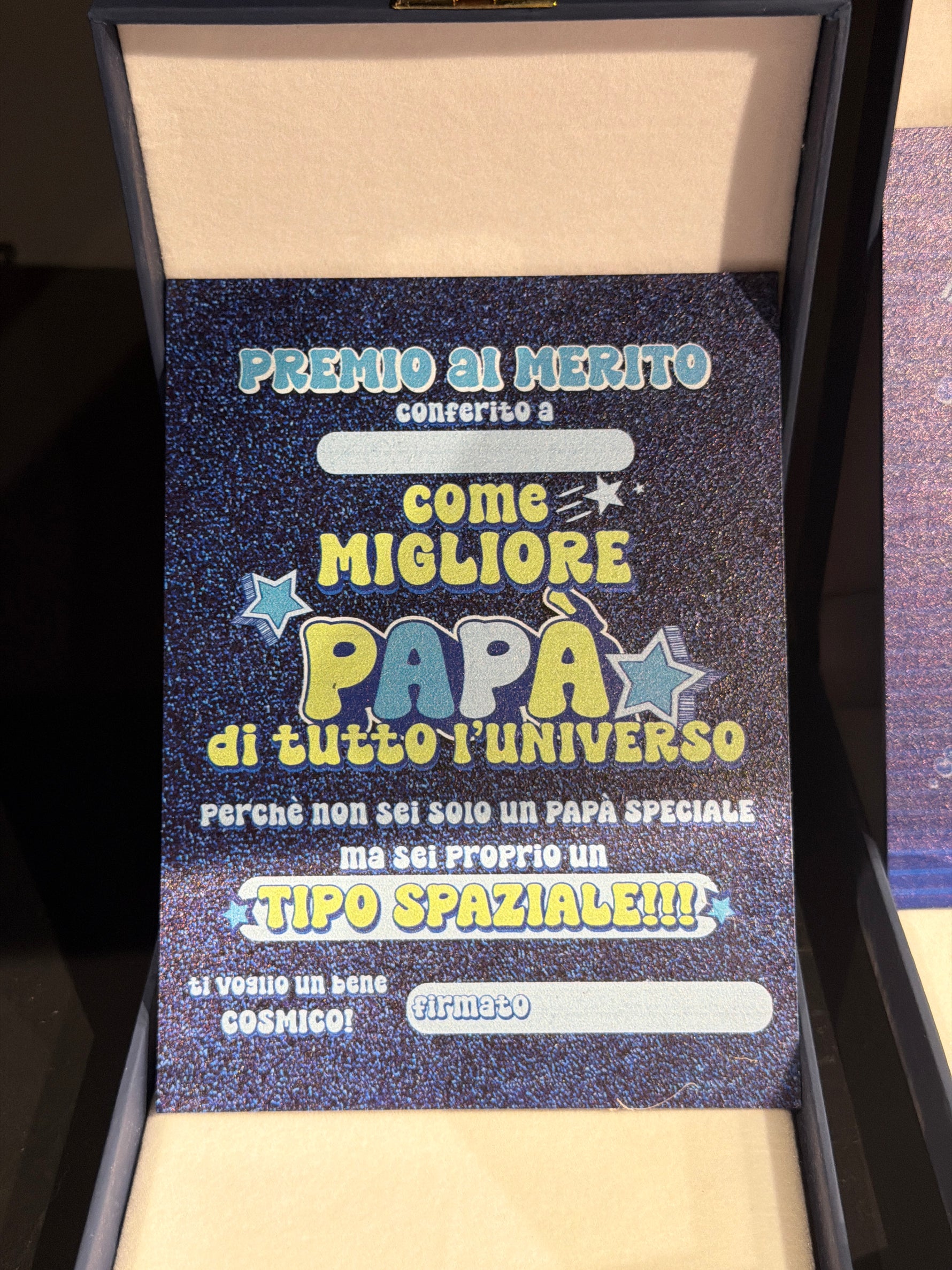Targhetta festa del papà