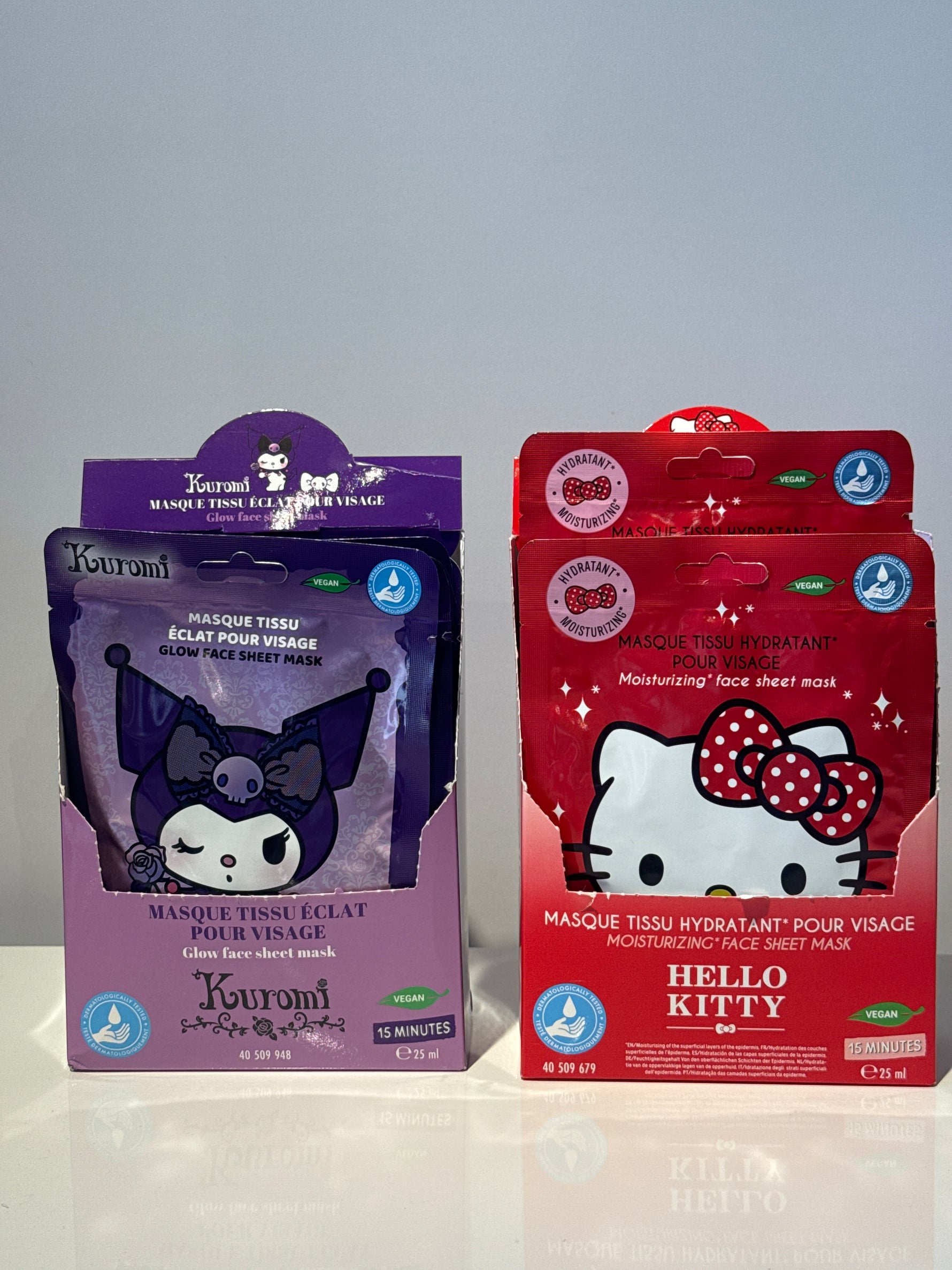 Maschera viso kuromi Hello Kitty