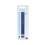 Set di 3 Refill per Penna Gel Cancellabile - Inchiostro Blu - Erasable Pen