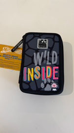 Astuccio 3zip tinta unita zoo