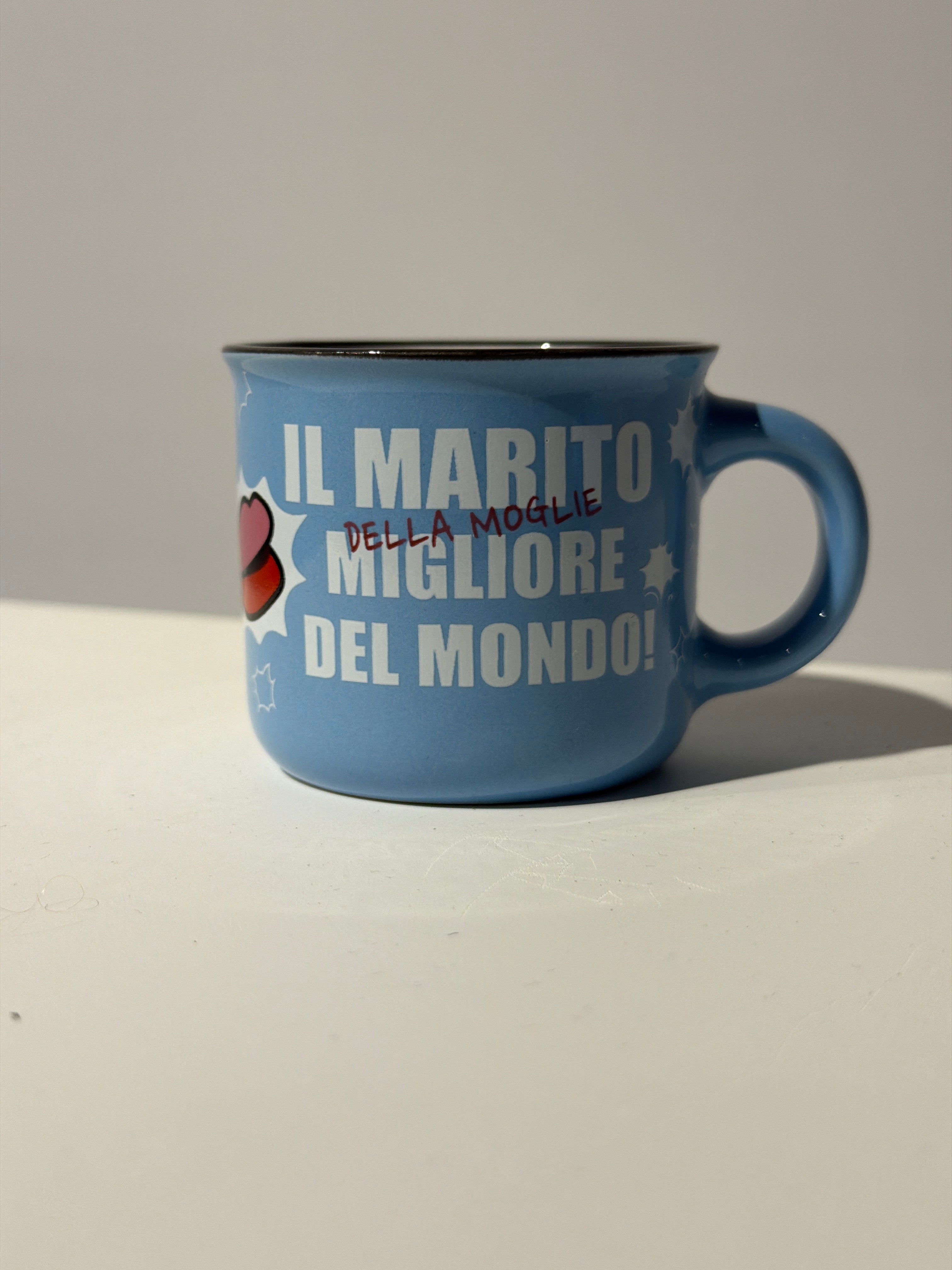 Tazzina Il marito della moglie  migliore del mondo