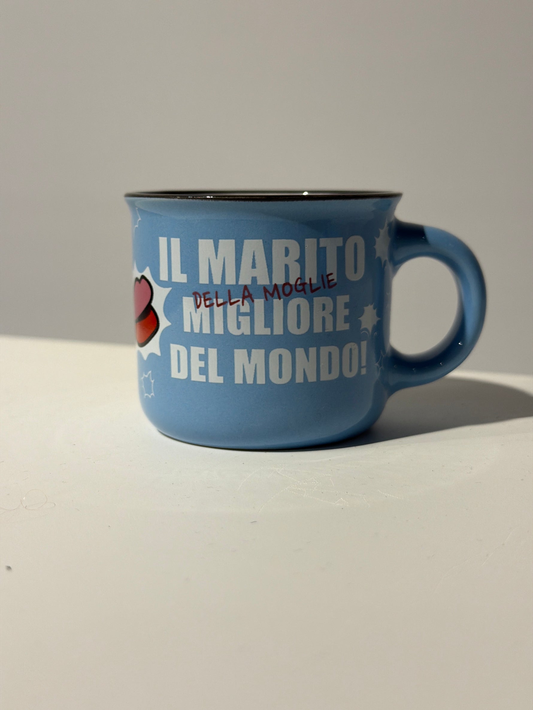 Tazzina Il marito della moglie  migliore del mondo