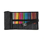 Rotolo portapastelli Glitter – 24 matite colorate Creativity Starts with Colourbook