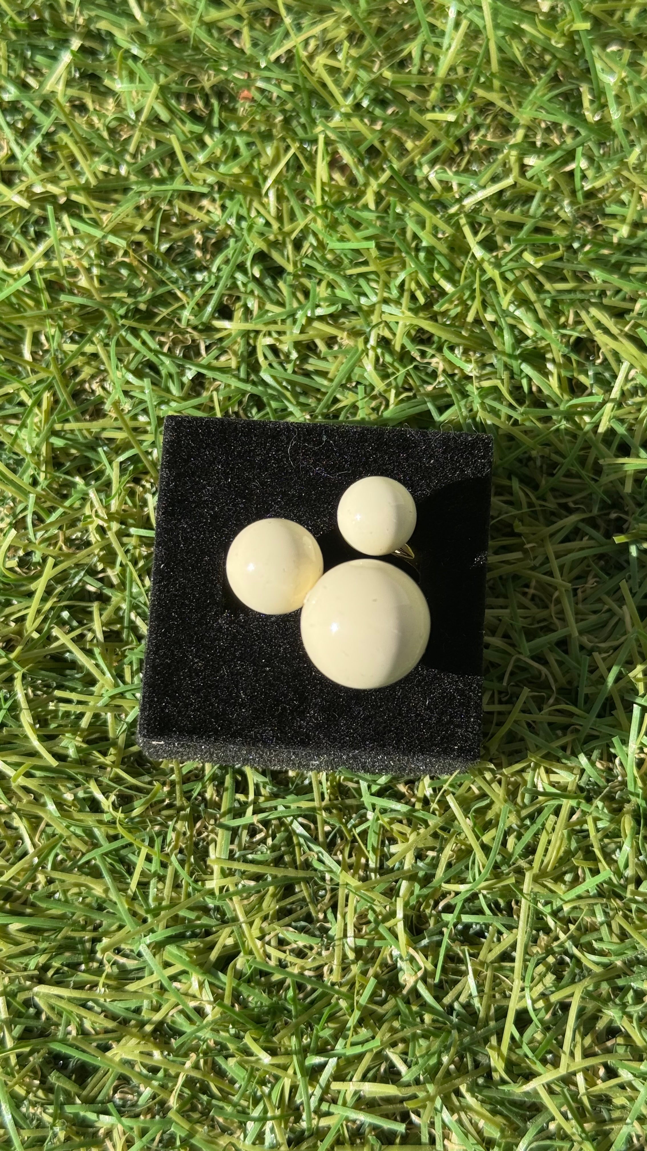 Anello sfere colorate