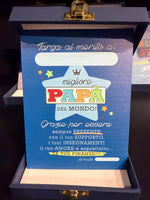 Targhetta festa del papà