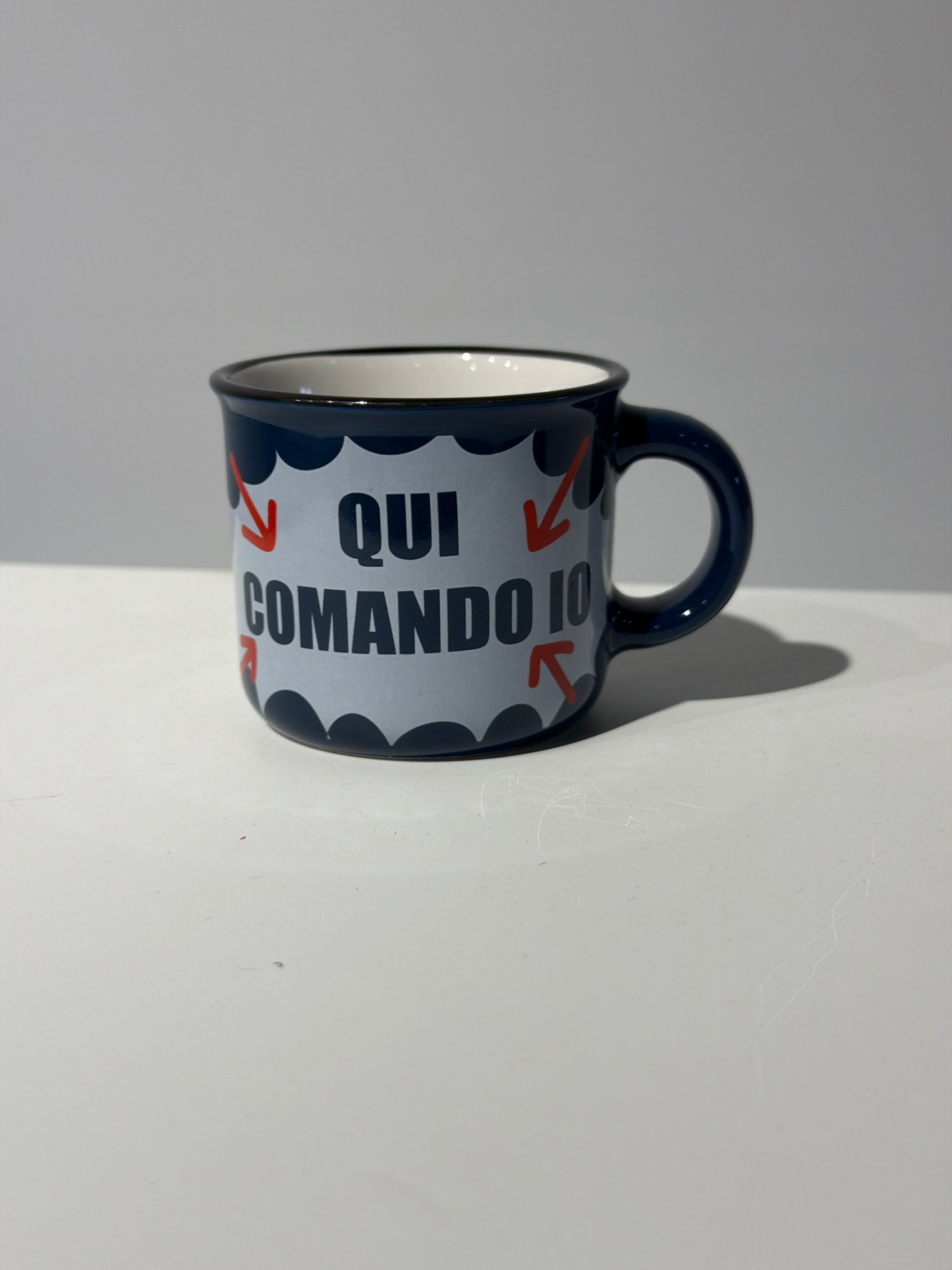 Tazzina “Qui comando io”