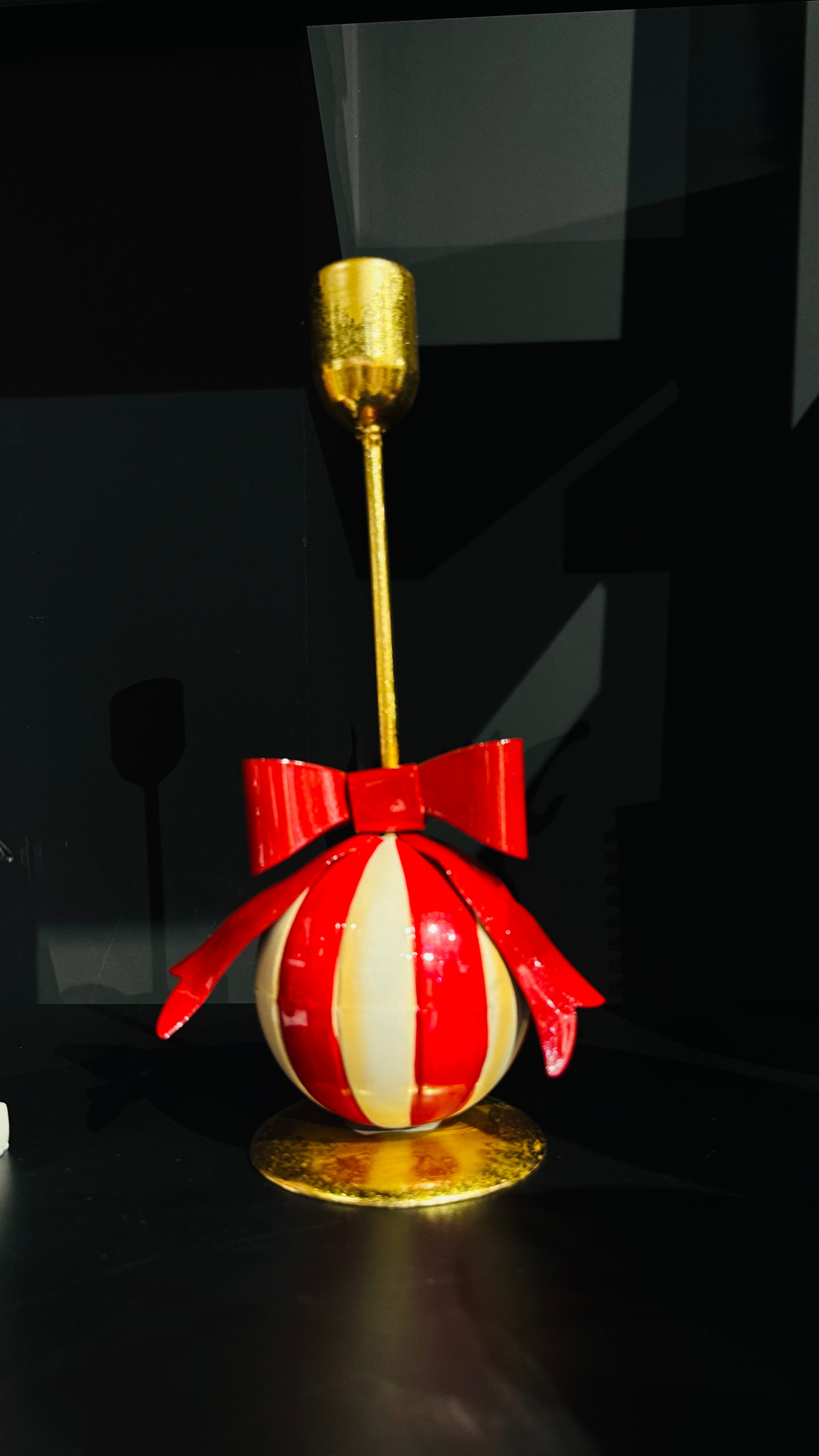 L’oca rossa portacandela