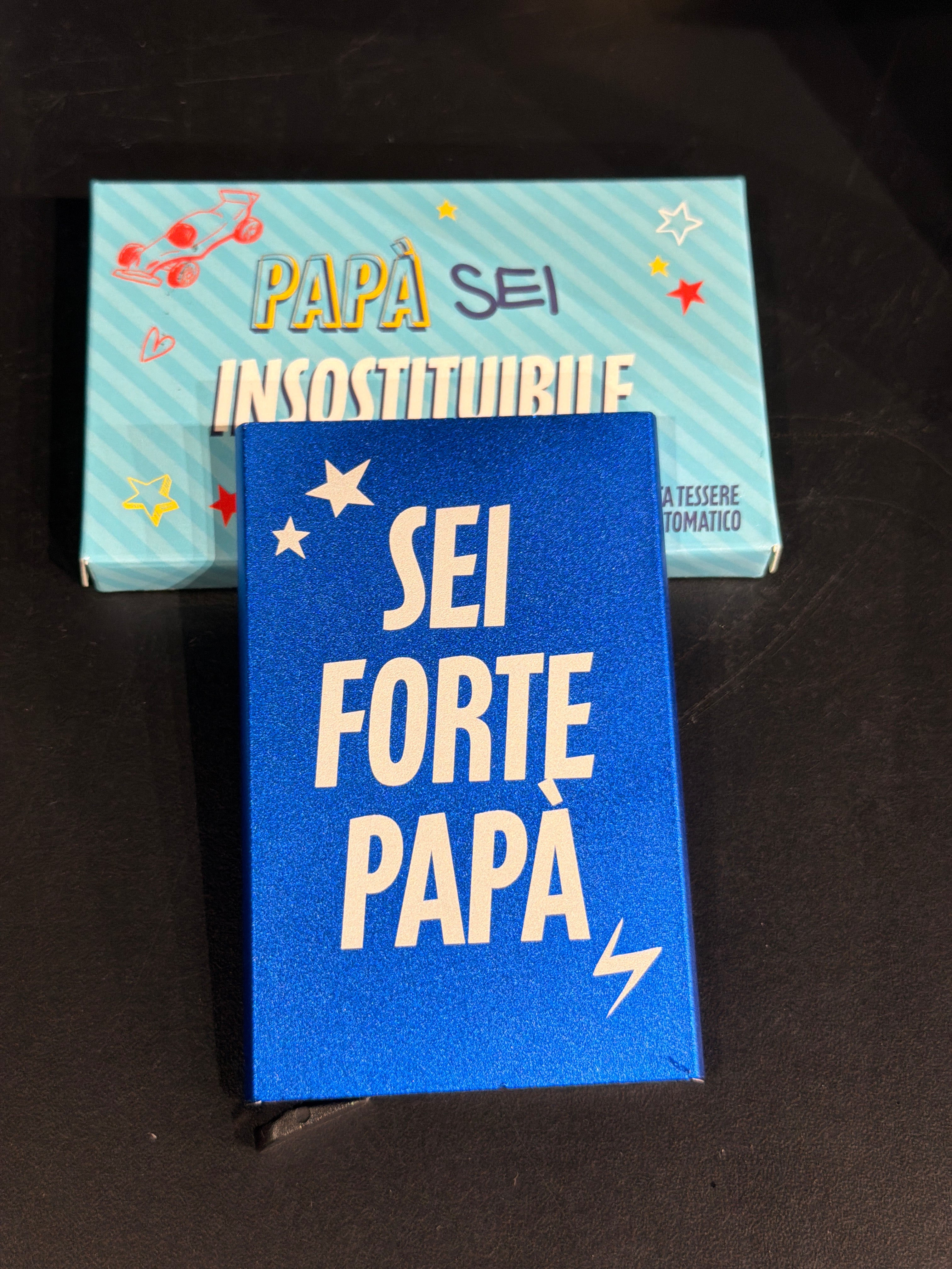 Porta tessere sei forte papà