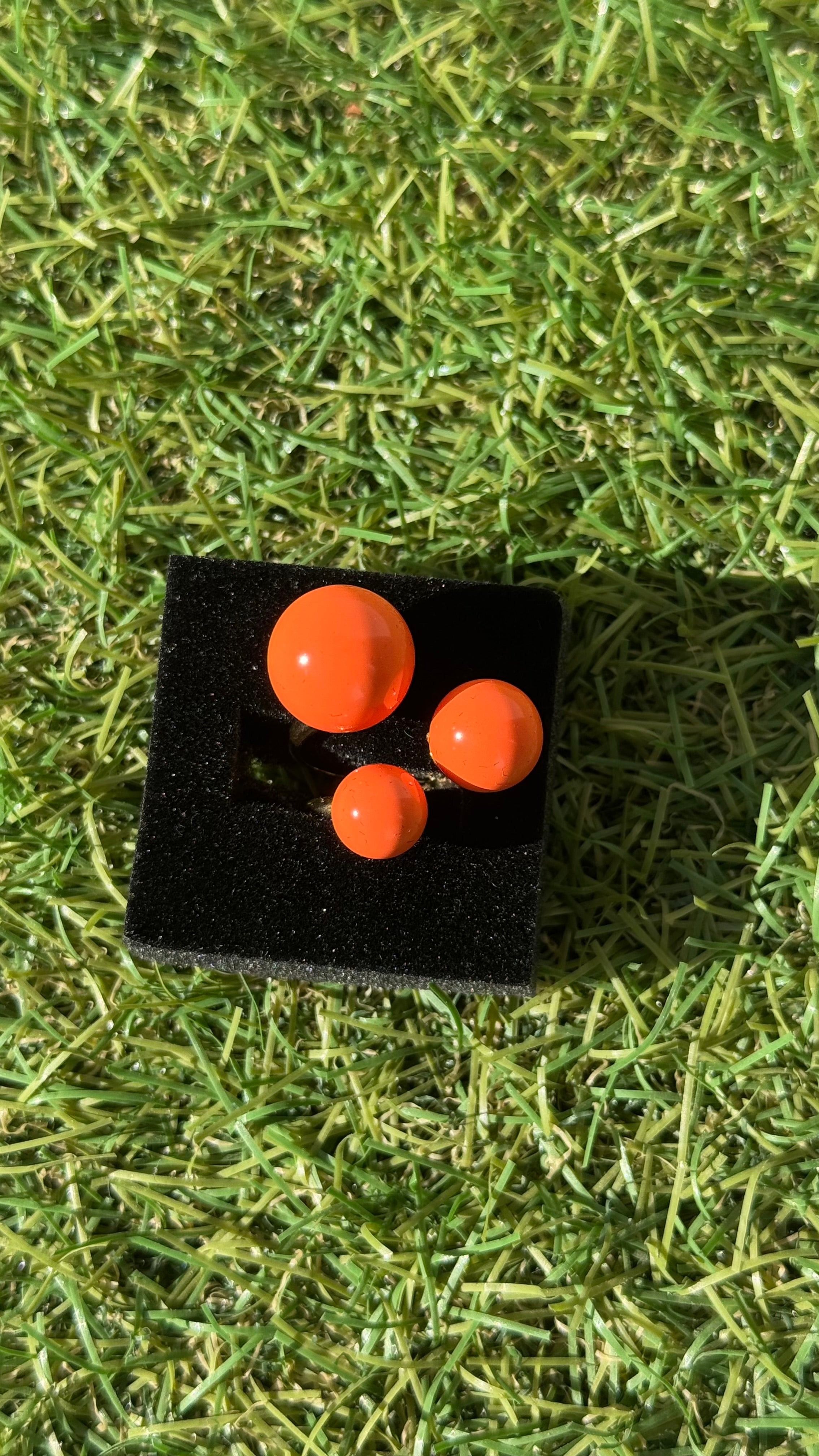 Anello sfere colorate