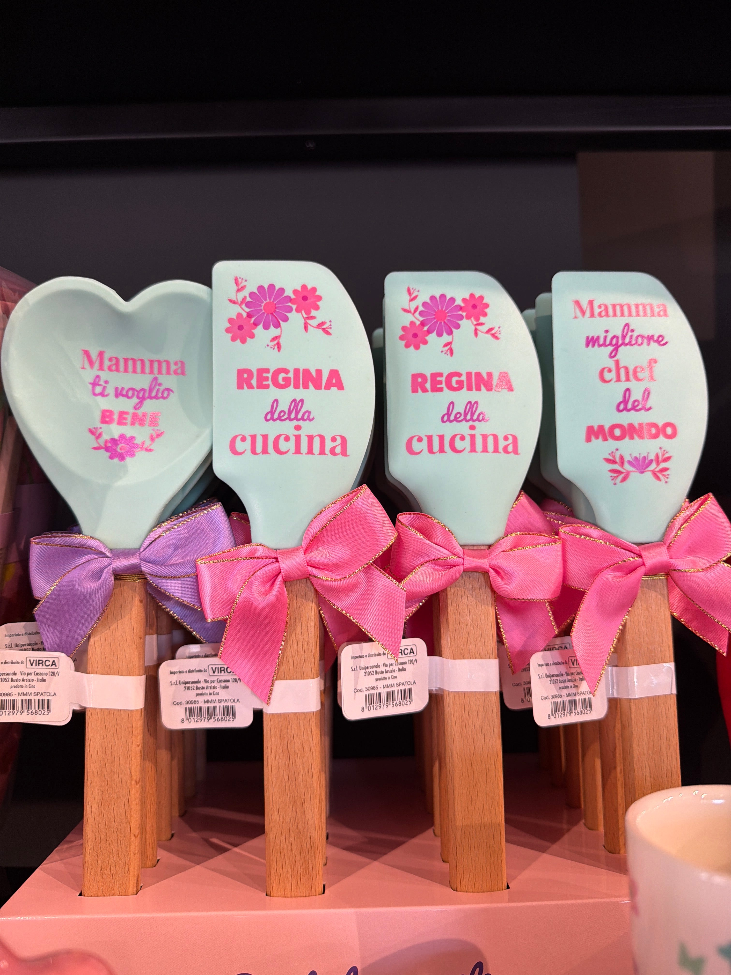 Spatole cucina con dedica