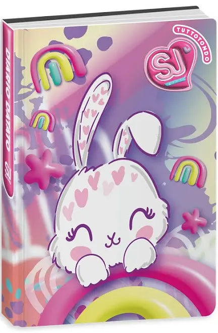 Diario Standard Giornaliero SJ Gang Girl, Datato 2025-2026, 10 Mesi – Fantasie Assortite