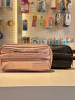 BUSTINA 3 zip glam Rosa e Nero