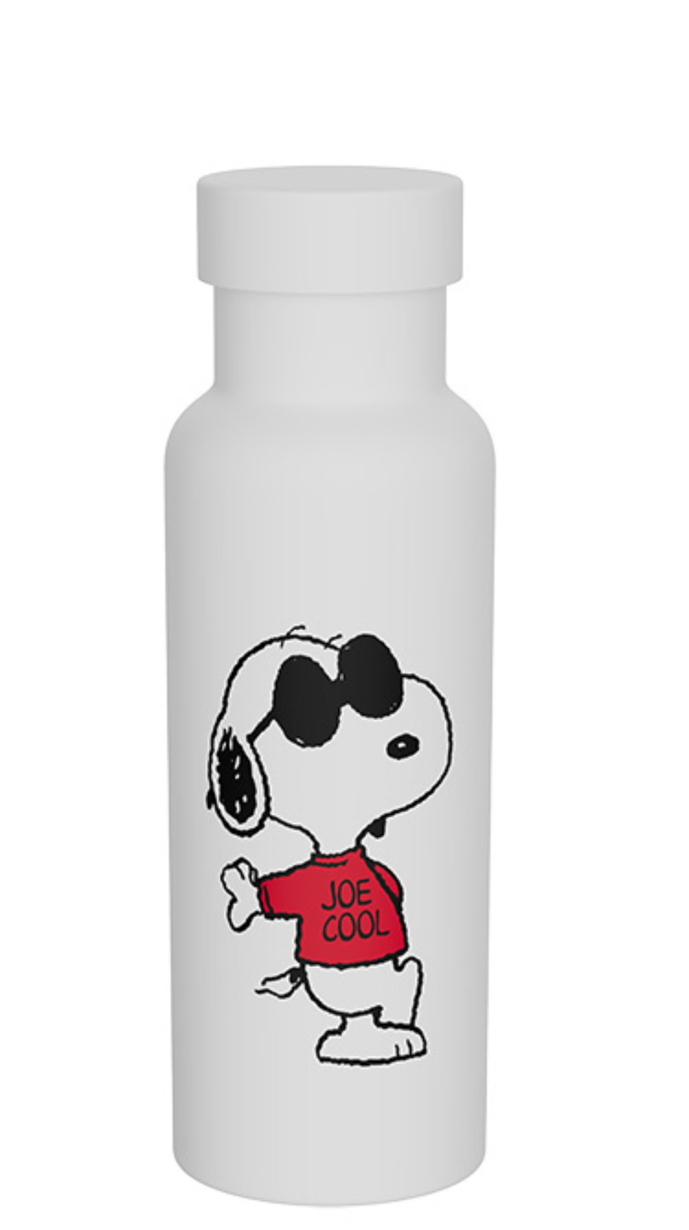 Quy Cup Bottiglia Termica Snoopy   Bianca 3D (24h Freddo) 500ml