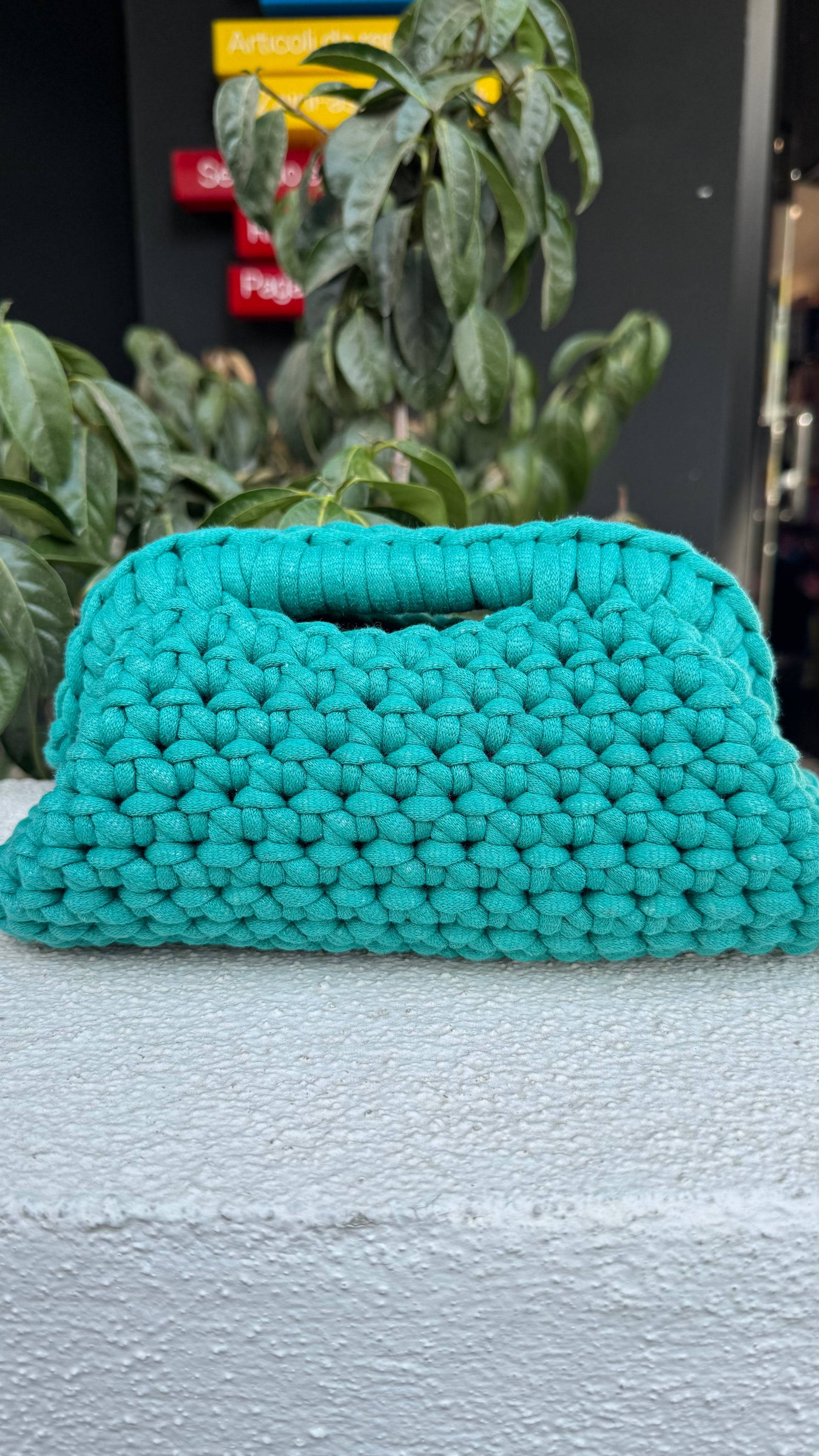 Pochette in crochet
