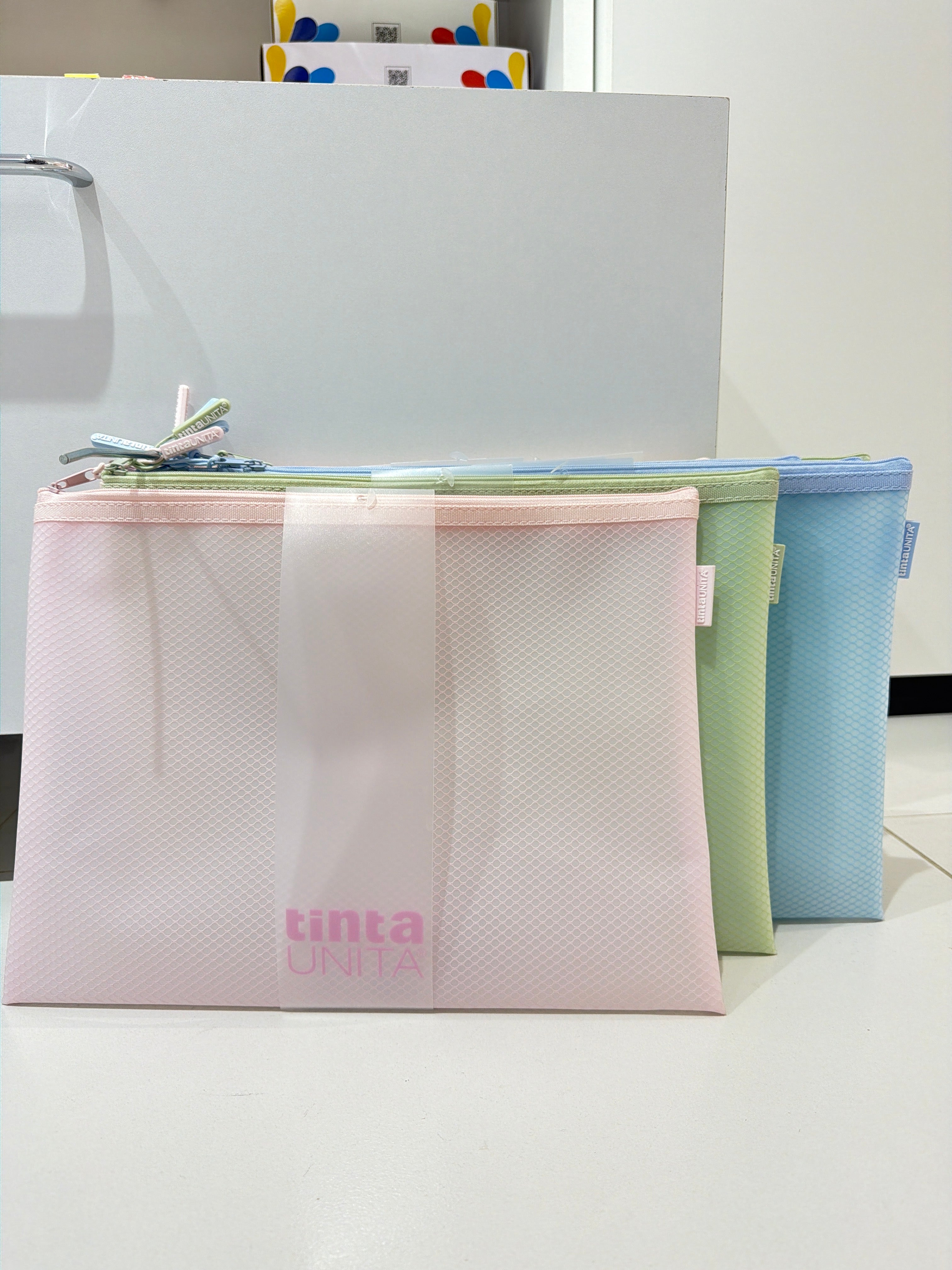 Busta porta documenti con zip