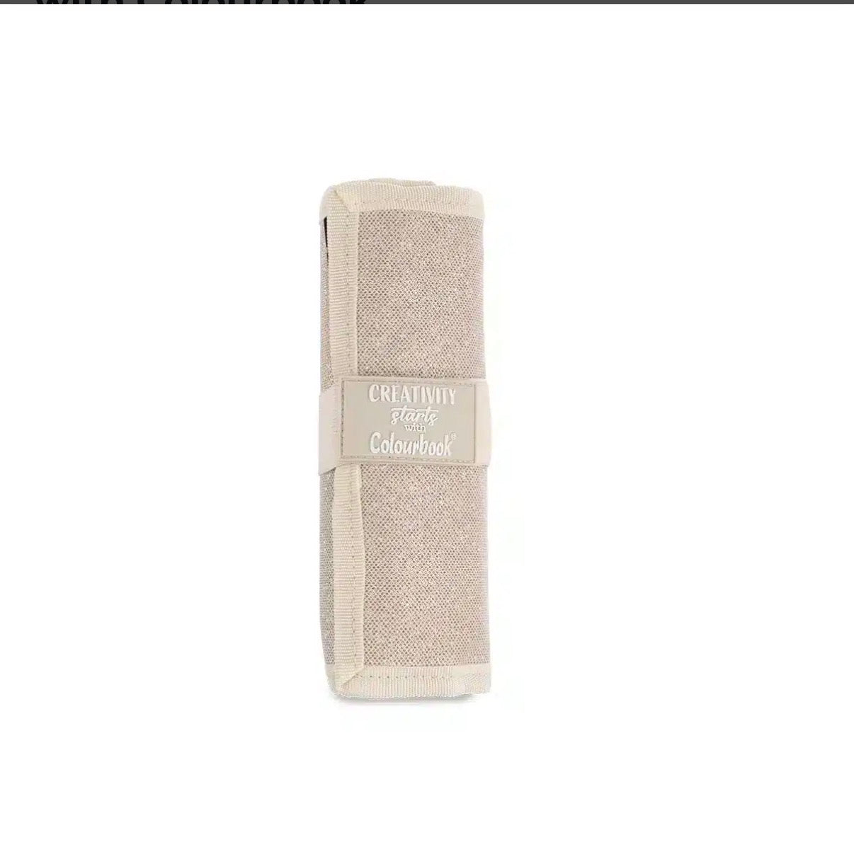 Rotolo portapastelli Glitter – 24 matite colorate Creativity Starts with Colourbook
