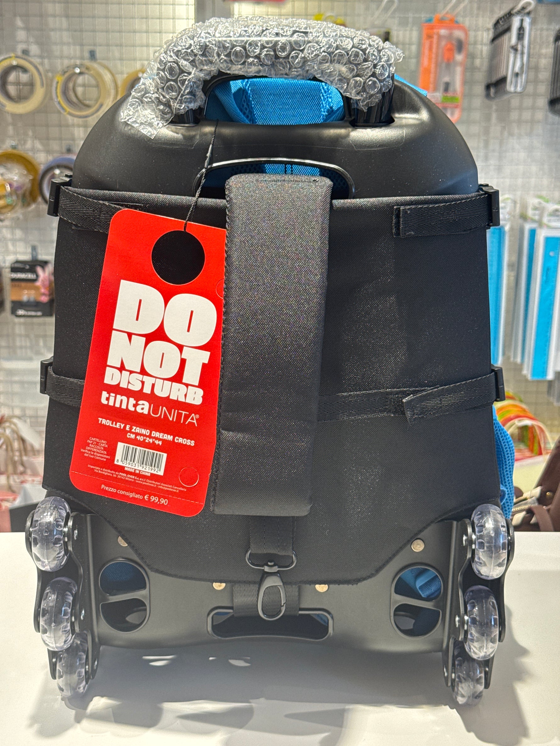 TROLLEY E ZAINO DREAM CROSS CM 40*24*44