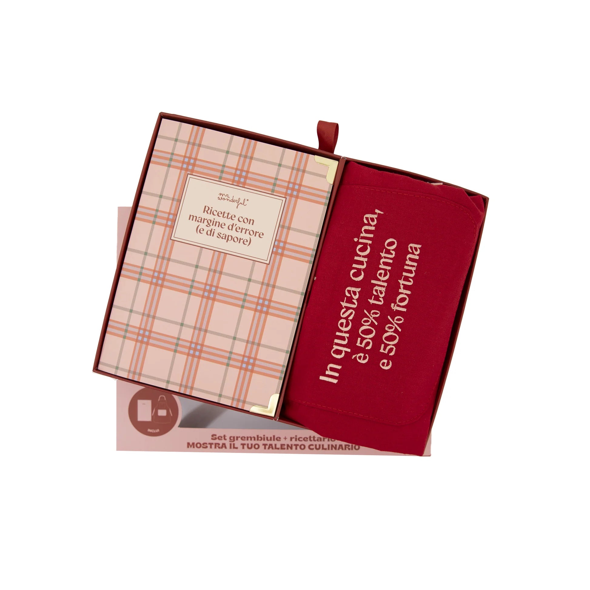 Set grembiule +ricettario