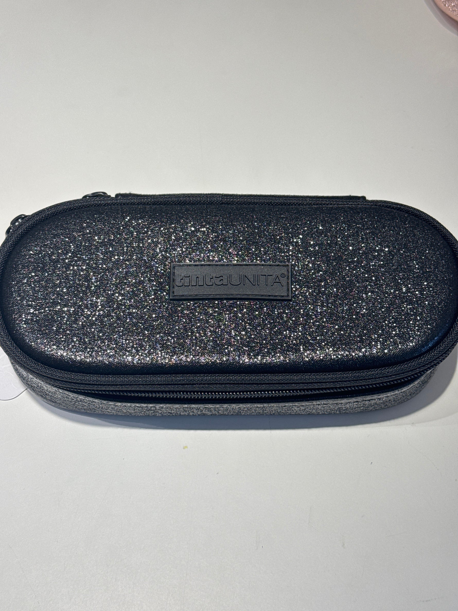 ASTUCCIO OVALE GLAM ROSA E NERO