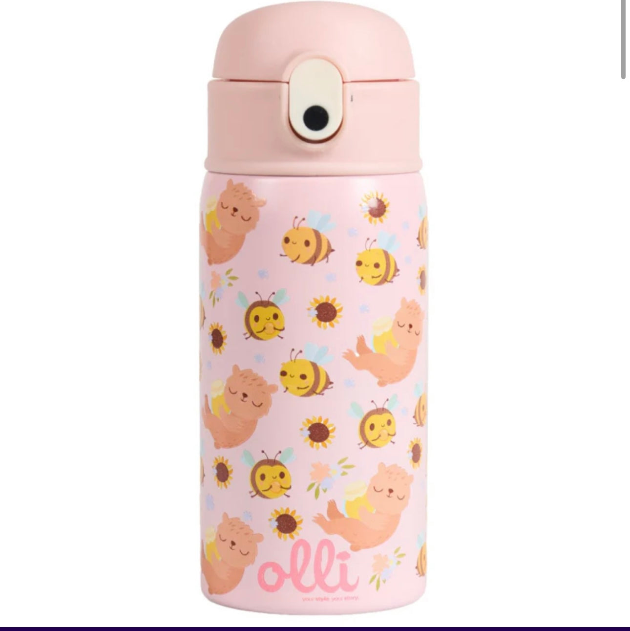 Borraccia Termica In Acciaio Inox Sweet Bee Olli Kids 350ml