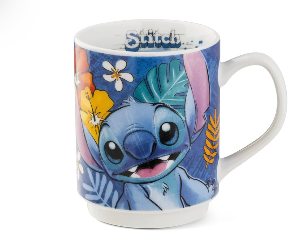 Mug impilabile Stitch Blu ml.350
