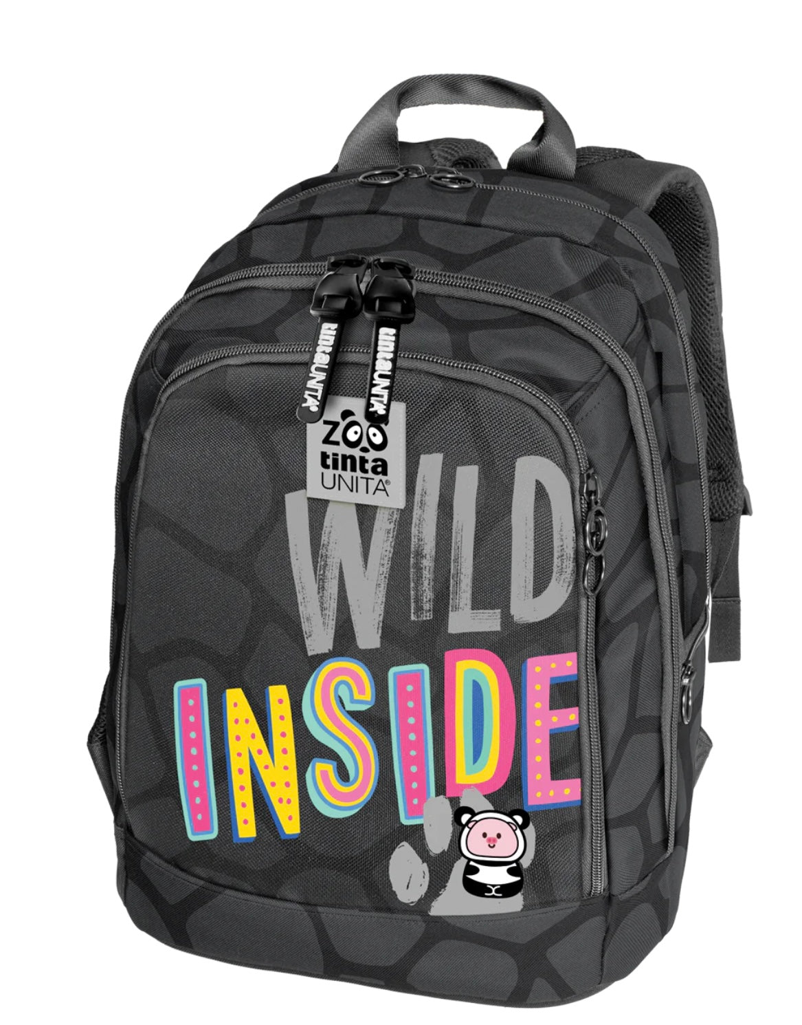 Zaino Dream Scuola Tinta Unita ZOO wild e queen 2025 Shark - Cross System