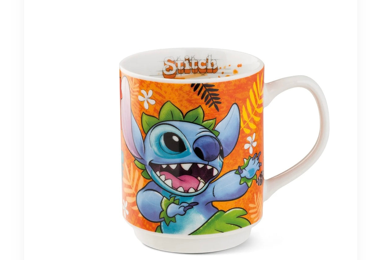 Mug impilabile Stitch Blu ml.350