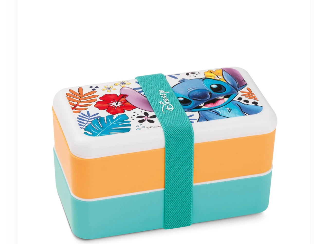 Lunch box Stitch bianca 18×10