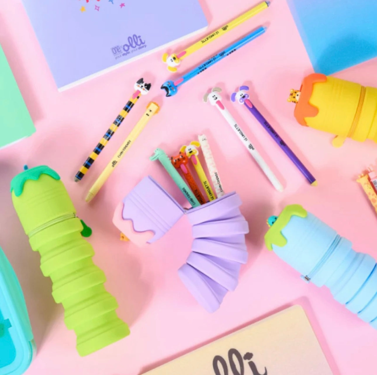 Penna chibi friends olli cancellabile