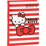 Diario 12 Mesi 2026/27 - Hello Kitty - Datato Rosso/Bianco