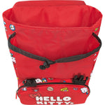 Zaino organizzato Hello kitty Rosso