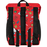 Zaino organizzato Hello kitty Rosso