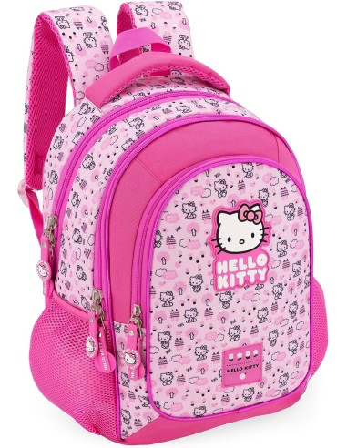 Hello Kitty - Zaino multi round 43cm per scuola elementare