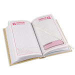 Diario Scuola Glitter 2026-27 Non Datato - Colourbook
