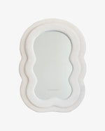 Specchio da parete in tessuto