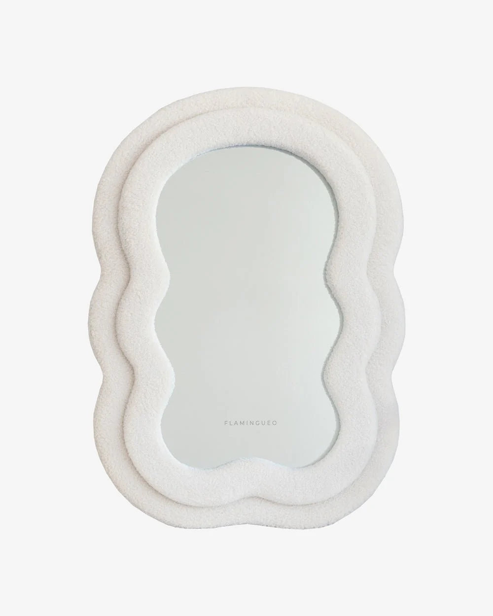 Specchio da parete in tessuto