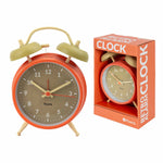 Sveglia Retro Beige & Arancione