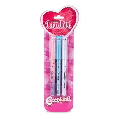Set 3 penne cancellabili Coccolotti