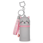 Portamonete con Portachiavi Kitty  - Mini Kawaii