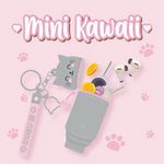 Portamonete con Portachiavi Kitty  - Mini Kawaii