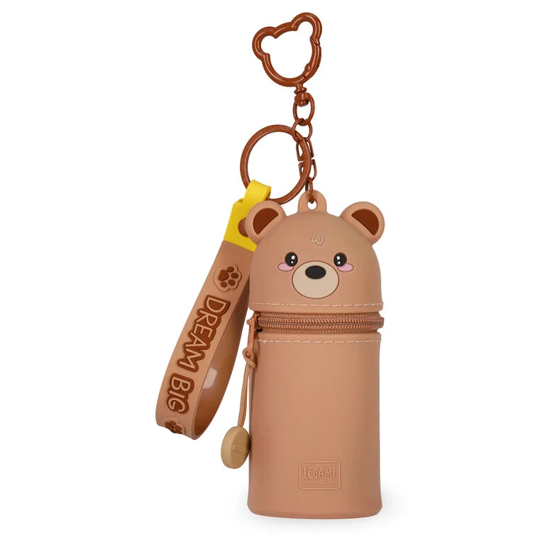 Portamonete con Portachiavi Teddy Bear - Mini Kawaii