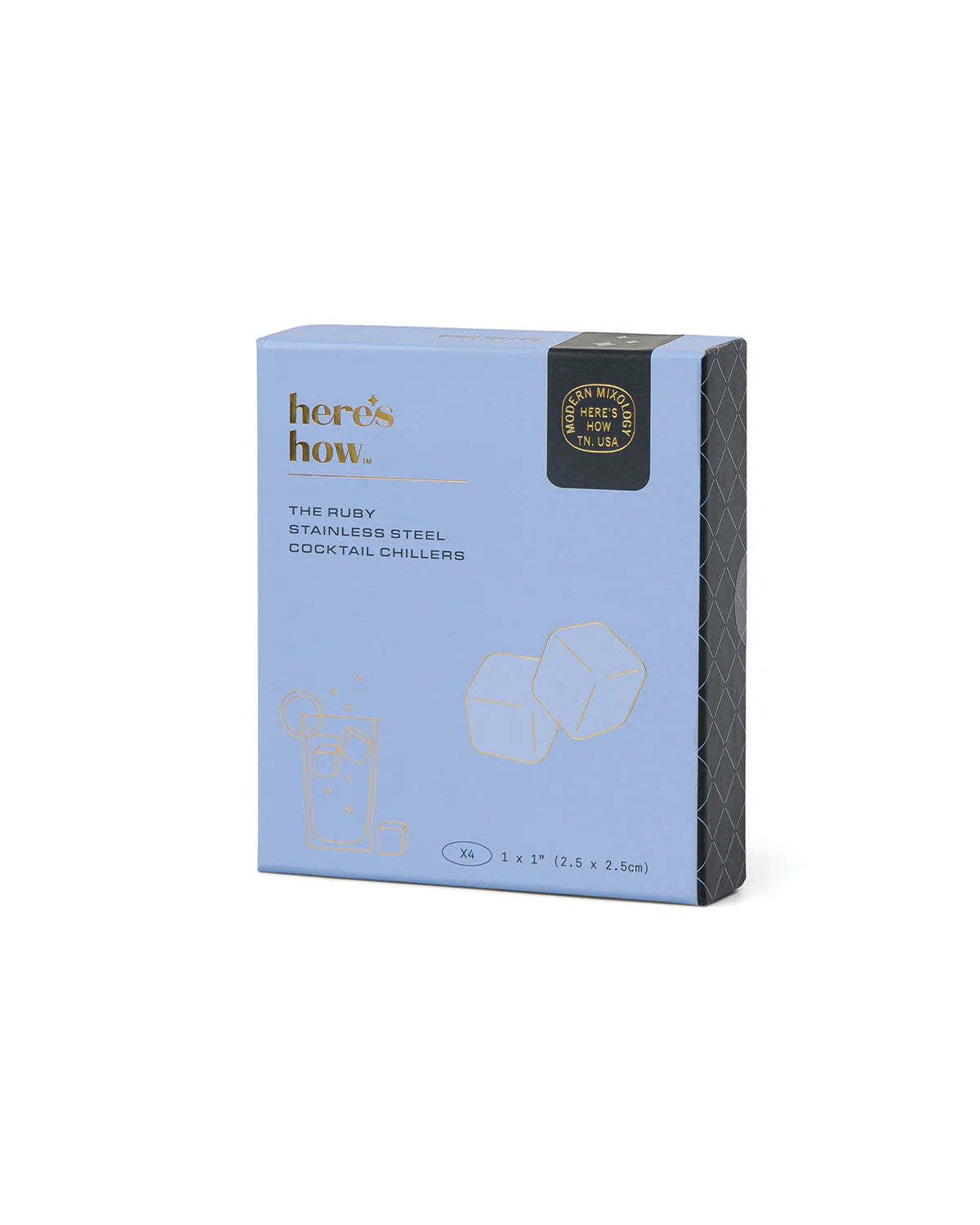 Cubi di rubino
Refrigeratori per cocktail in argento