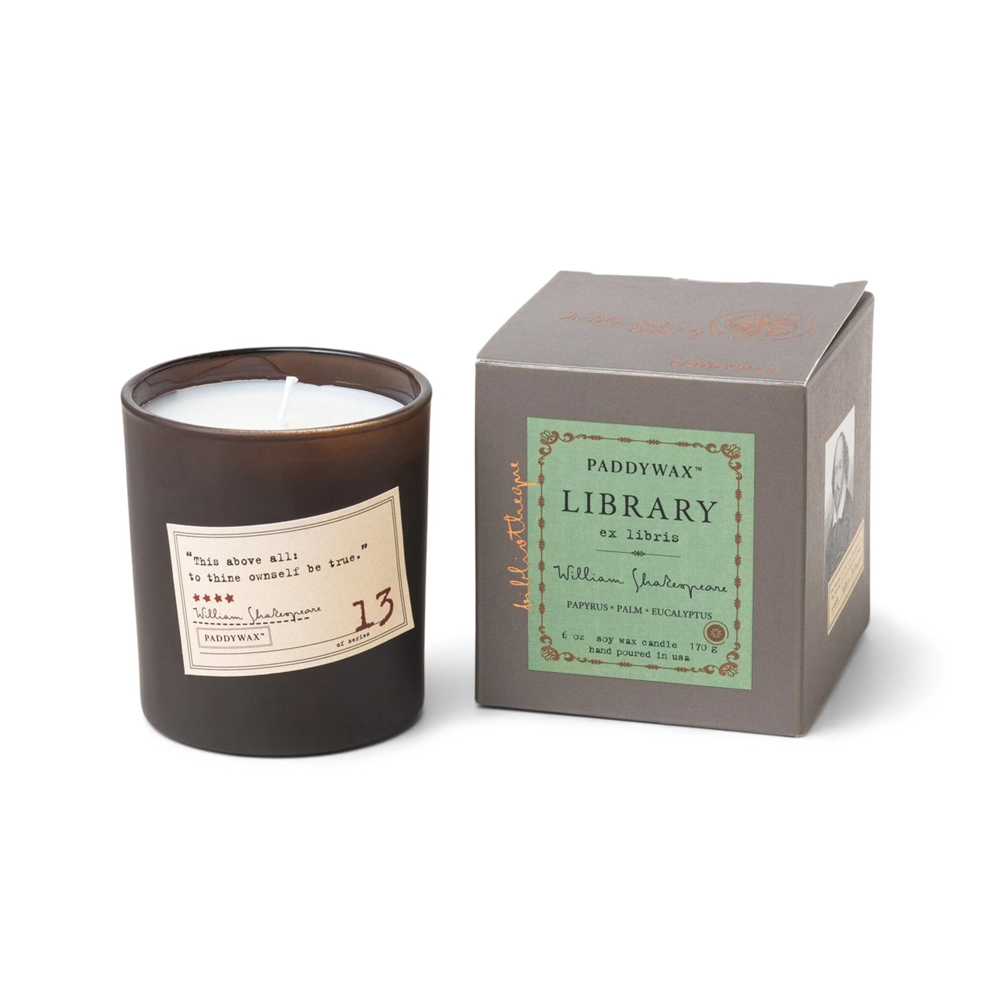 Candela Library 6 oz - William Shakespeare