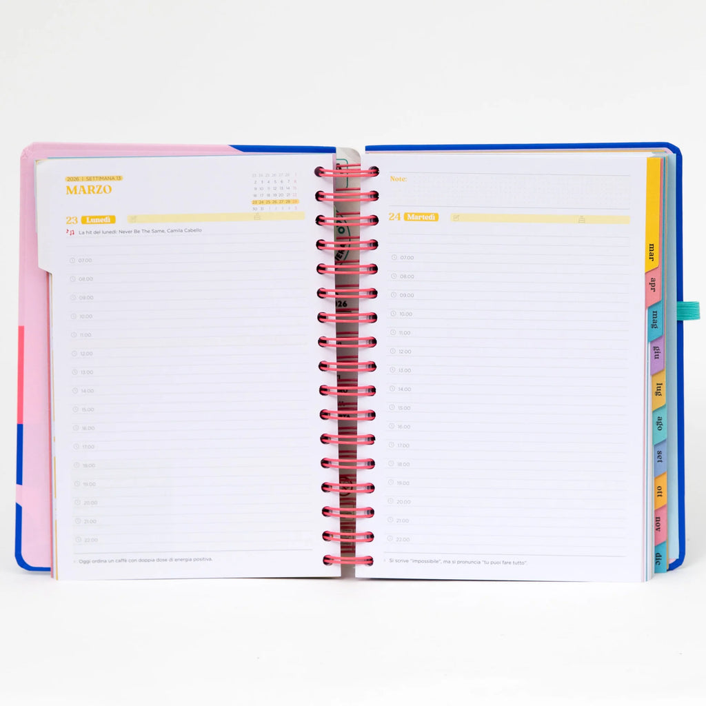 Agenda Wonder 2026 Giornaliera - Quando si chiude una porta, si apre l'agenda